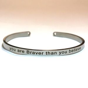 Inspirational Cuff Bracelet